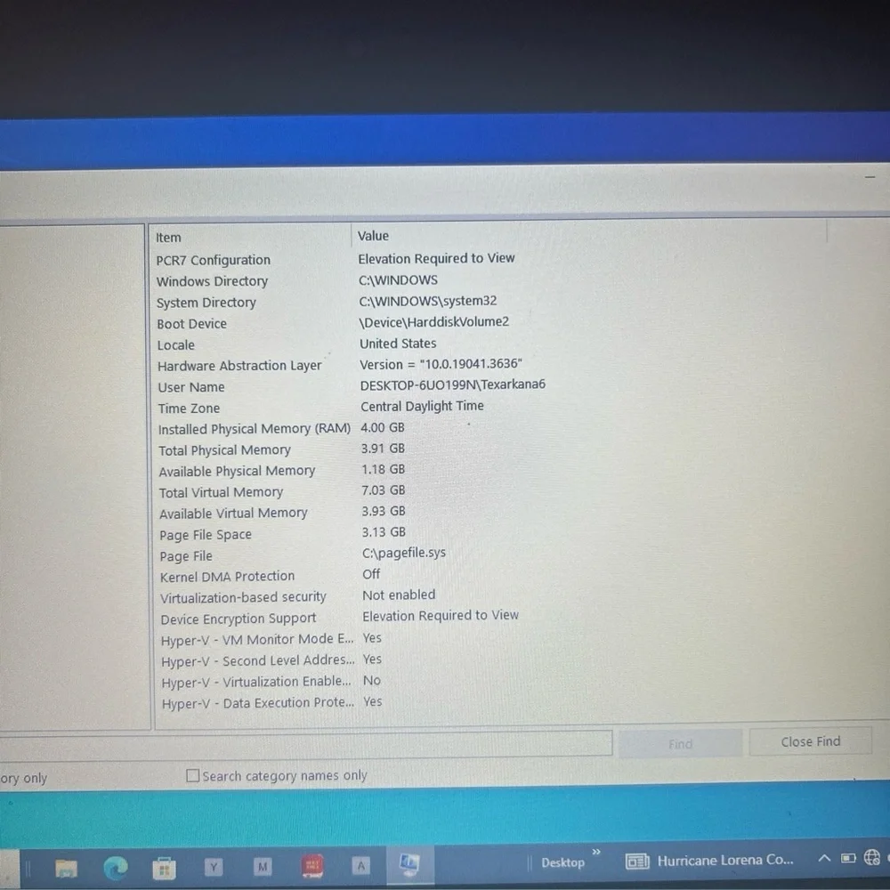 HP Stream 11.6” Screen